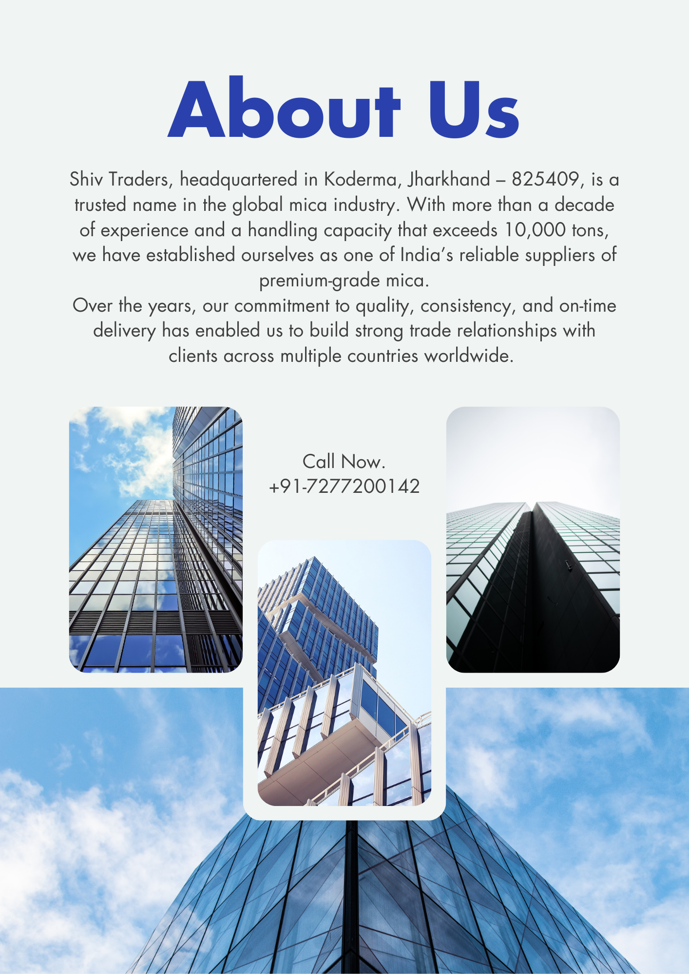 Company profile page 3